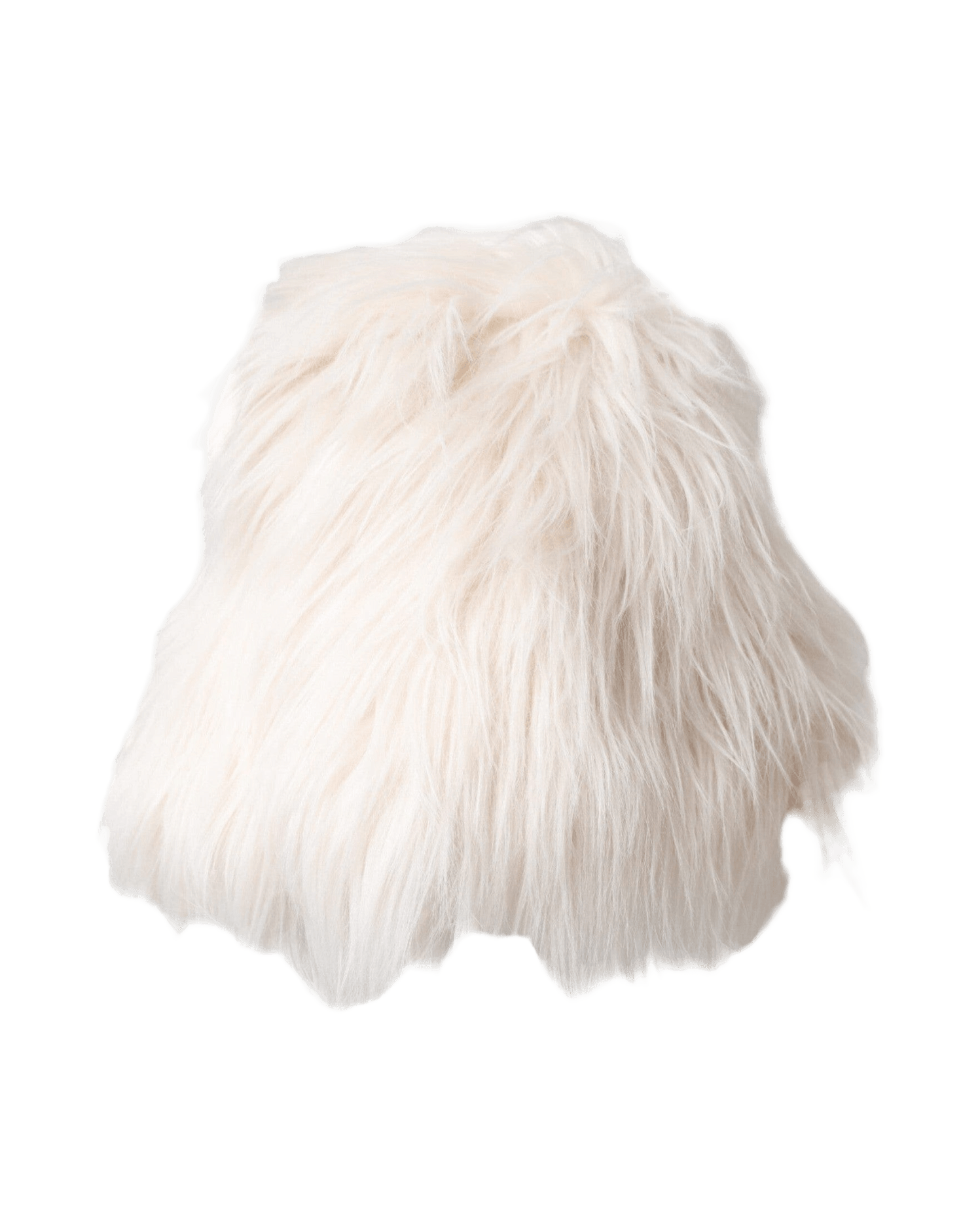 Dolce & Gabbana Acrylic Fur Womens Bucket White Hat Glam Steals