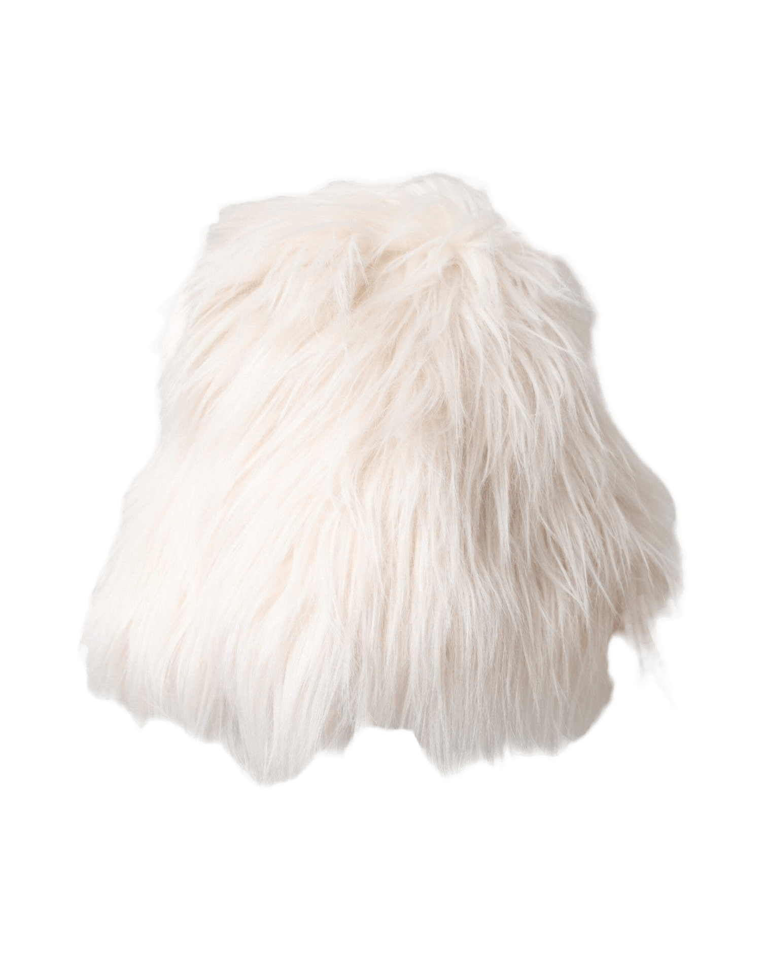 Dolce & Gabbana Acrylic Fur Womens Bucket White Hat Glam Steals