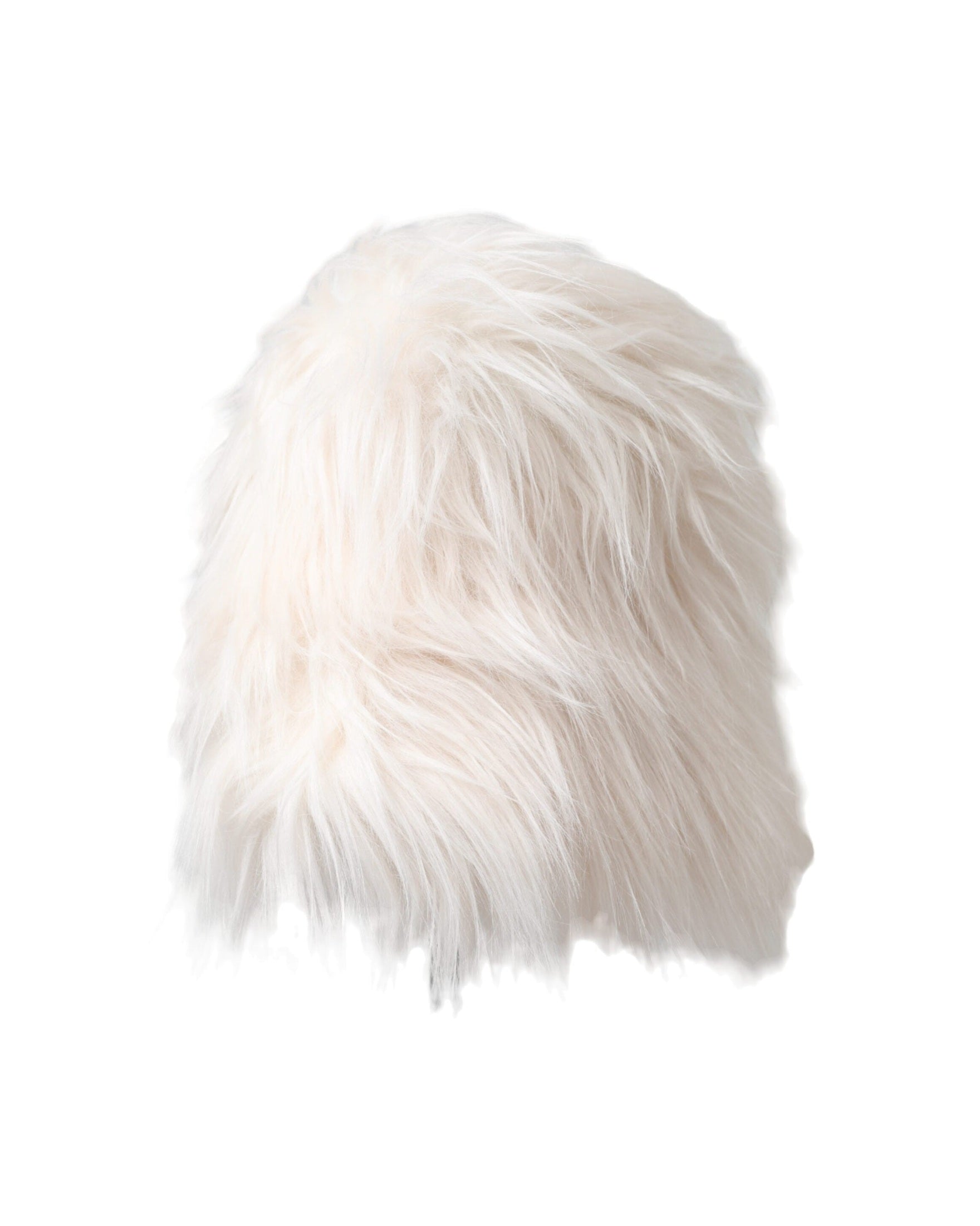 Dolce & Gabbana Acrylic Fur Womens Bucket White Hat Glam Steals