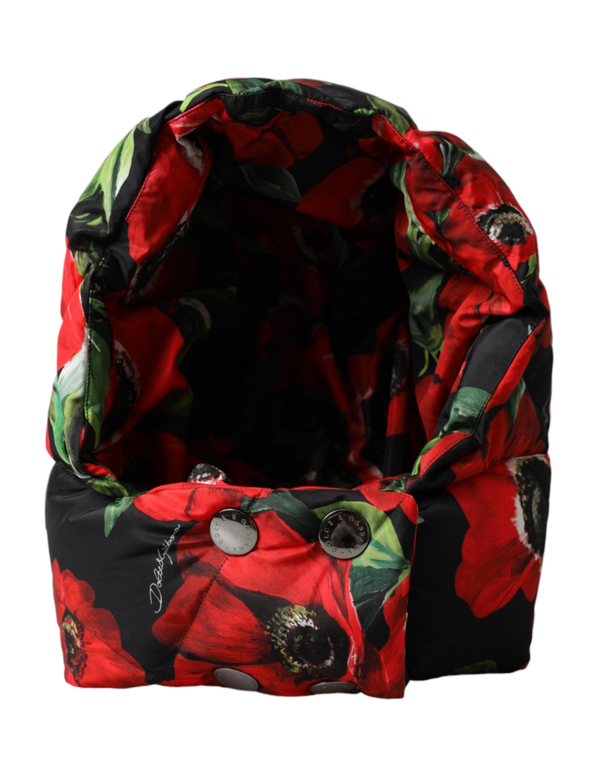 Dolce & Gabbana Anemone Whole Head Wrap Multicolor Hat Glam Steals