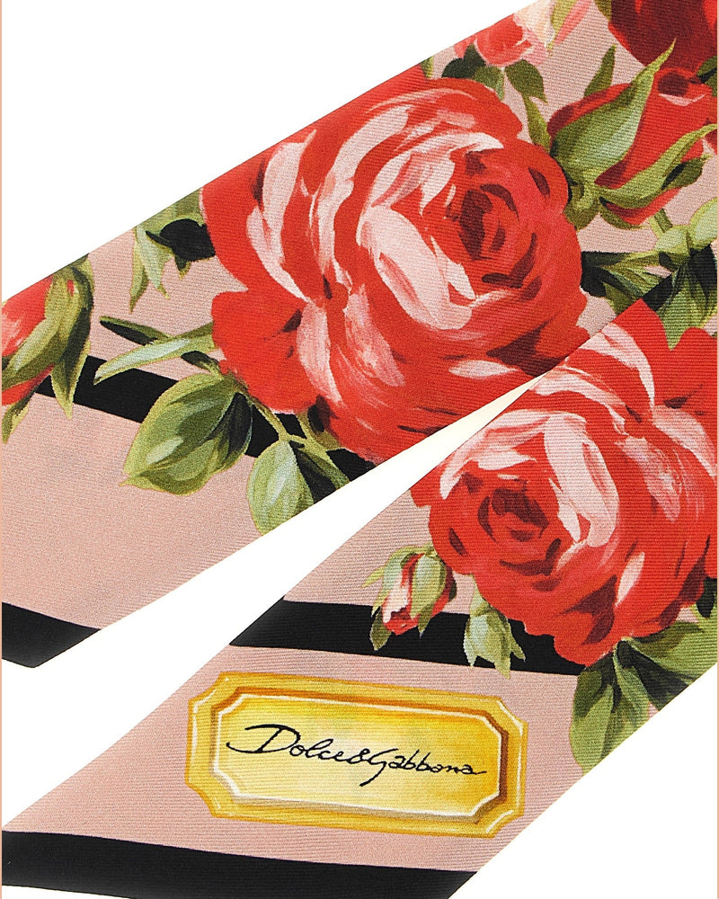 Dolce & Gabbana Bandeau Bouquet Rose Glam Steals