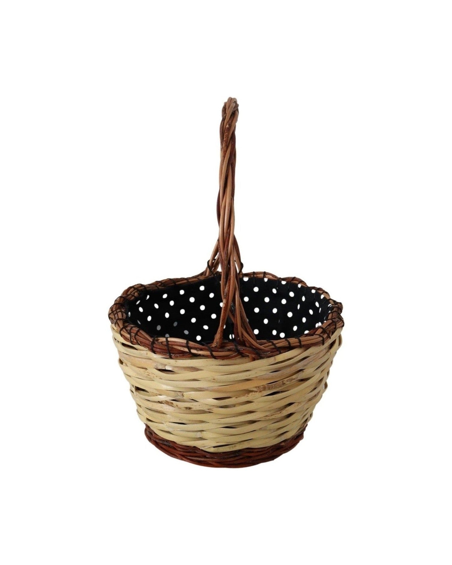 Dolce & Gabbana Beige Chic Wicker Basket Tote Bag Glam Steals