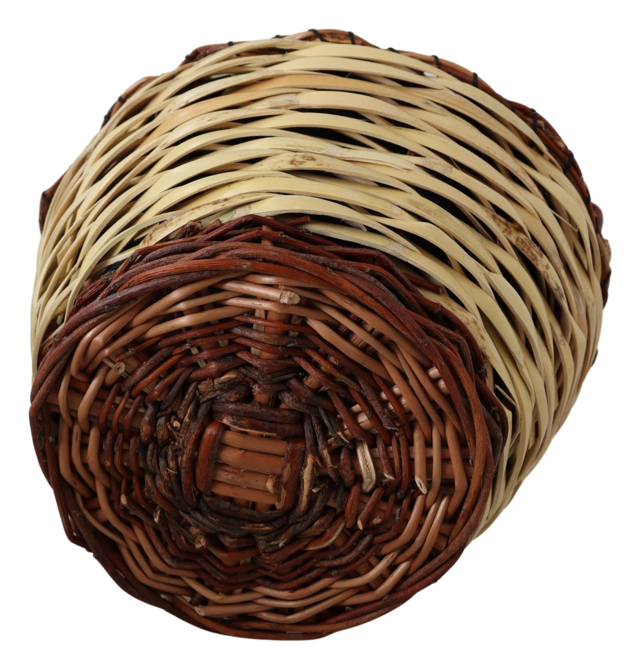 Dolce & Gabbana Beige Chic Wicker Basket Tote Bag Glam Steals