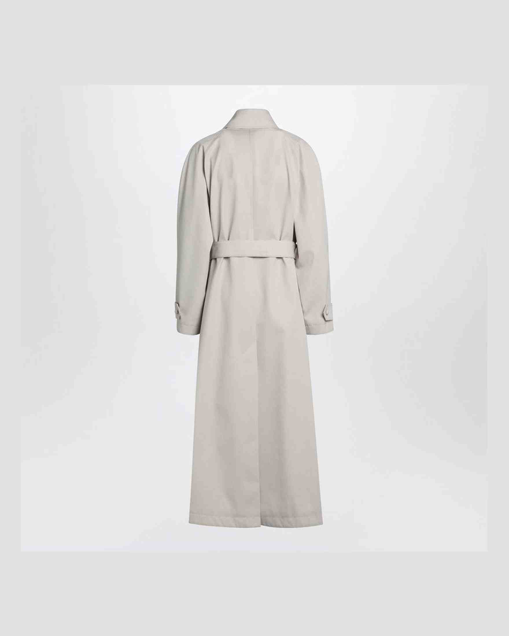 Dolce & Gabbana Beige Cotton Dolce&gabbana Trench in Drill Glam Steals