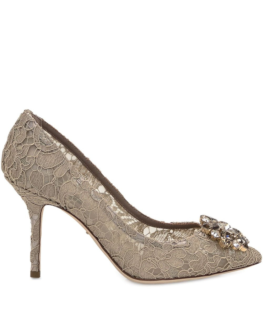 Dolce & Gabbana Beige Heel Glam Steals
