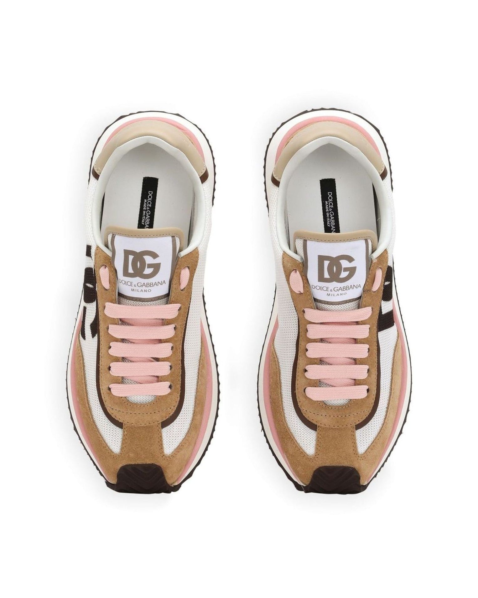 Dolce & Gabbana Beige Sneakers Glam Steals