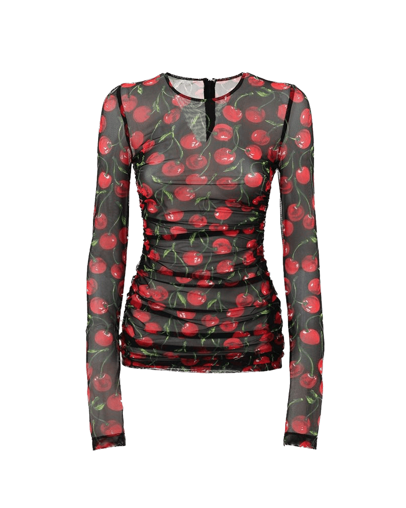 Dolce & Gabbana Bicolor Polyamide Shirt Glam Steals