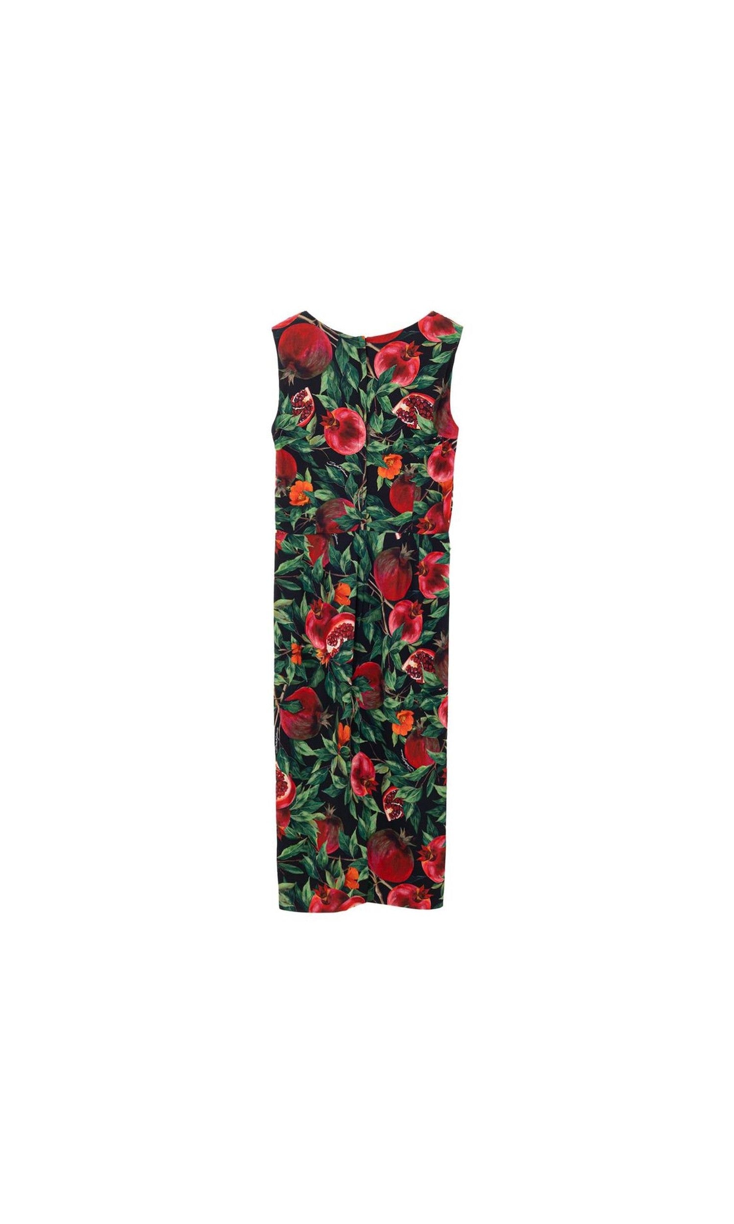 Dolce & Gabbana Bicolor Viscose Long Glam Steals