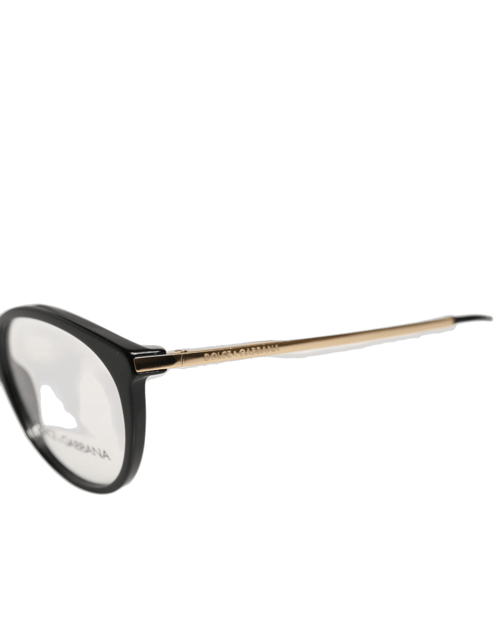 Dolce & Gabbana Black Acetate Cat Eye Frame Eyeglass Reading Glass Eyeglasses