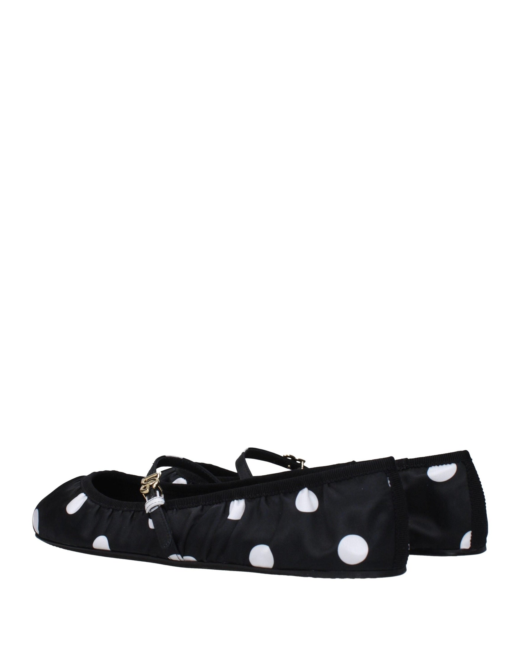 Dolce & Gabbana Black Ballet Flats Glam Steals