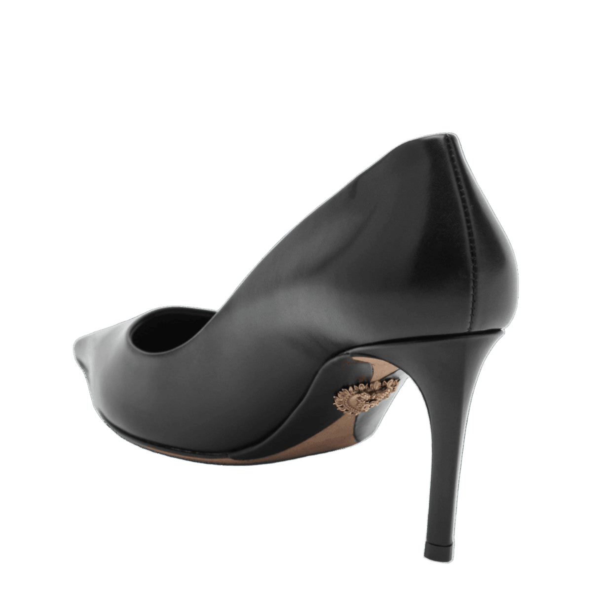 Dolce & Gabbana Black Calfskin Devotion Pumps Glam Steals