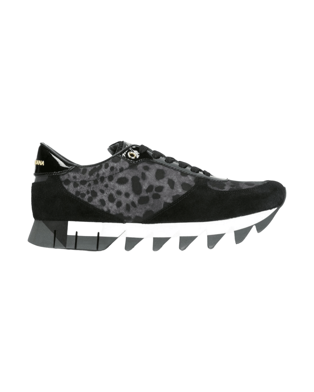Dolce & Gabbana Black Calfskin Sneaker Glam Steals