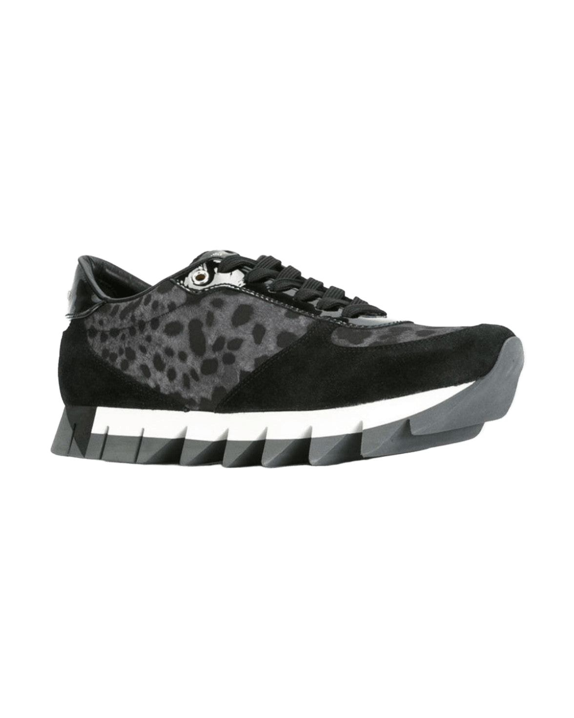 Dolce & Gabbana Black Calfskin Sneaker Glam Steals