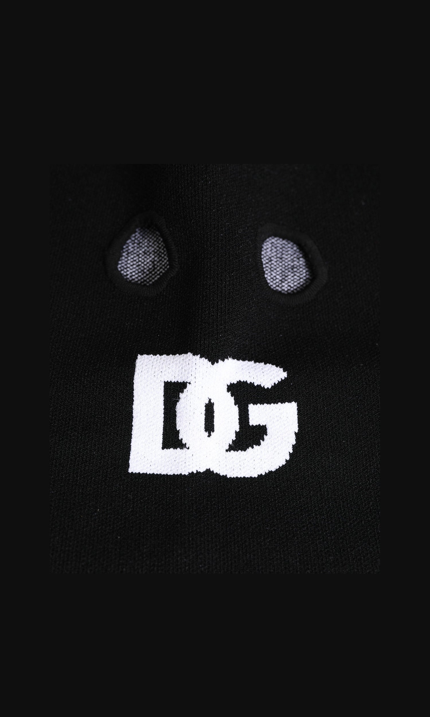 Dolce & Gabbana Black Cashmere Knitted Ski Mask Balaclava Hat Glam Steals
