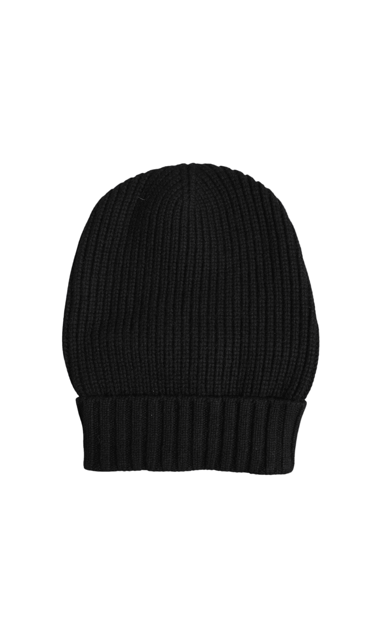 Dolce & Gabbana Black Cashmere Knitted Winter Beanie Hat Glam Steals