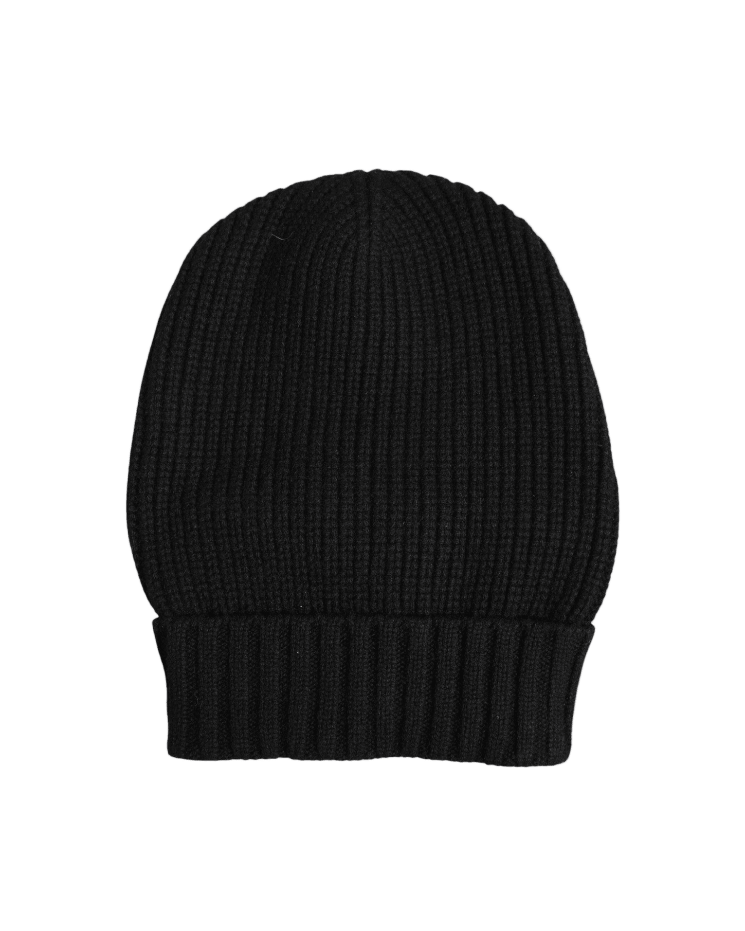 Dolce & Gabbana Black Cashmere Knitted Winter Beanie Hat Glam Steals