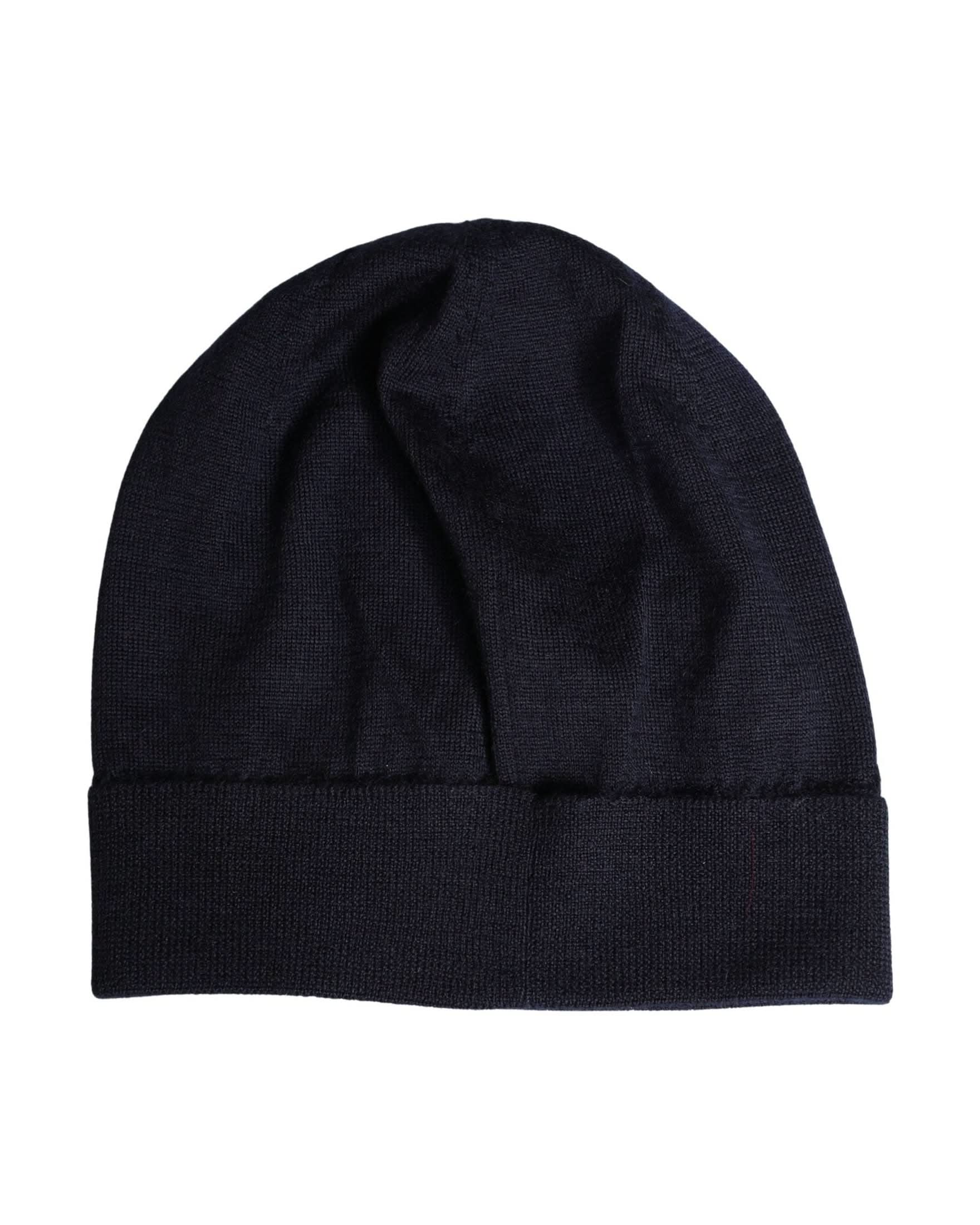 Dolce & Gabbana Black Cashmere Knitted Winter Beanie Hat Glam Steals