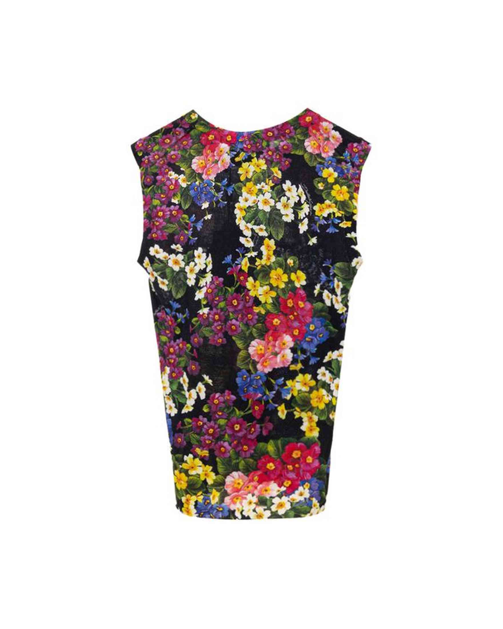 Dolce & Gabbana Black Cashmere Tank Top Glam Steals