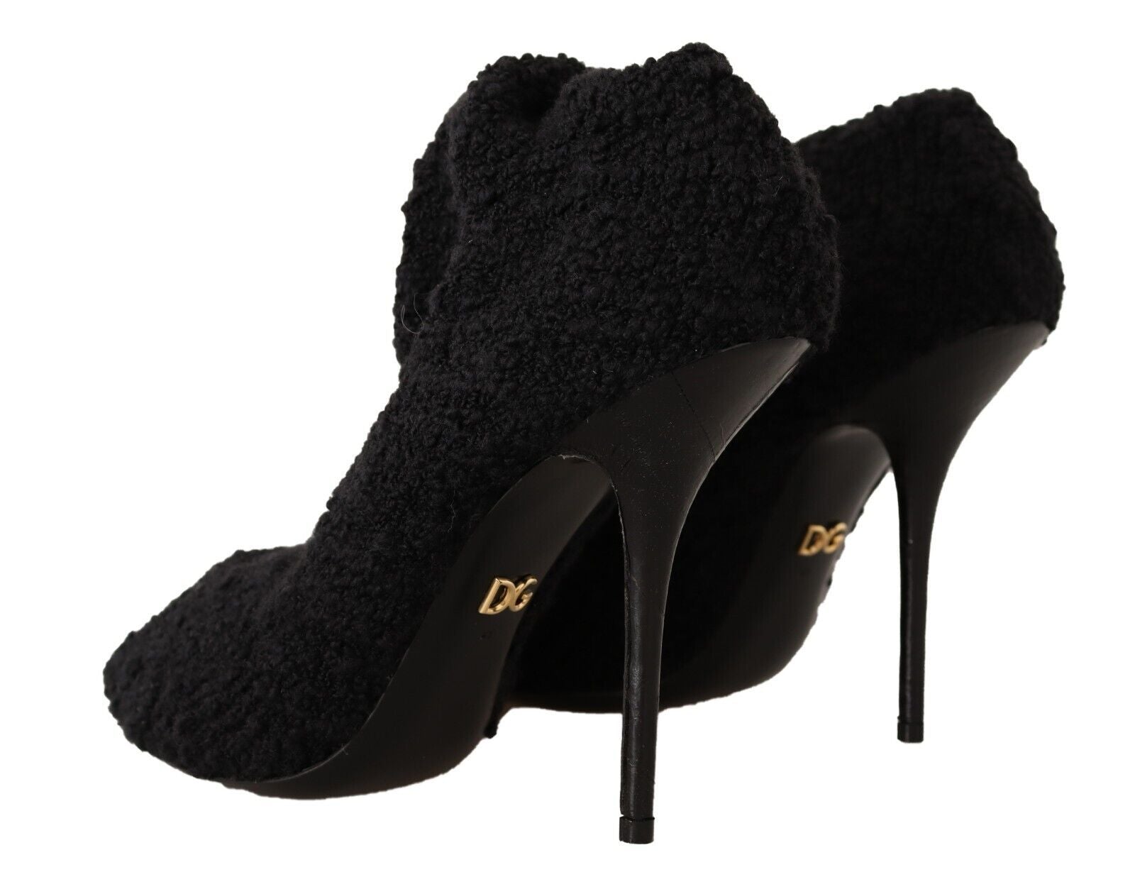 Dolce & Gabbana Black Chic Stretch Sock Boots Glam Steals