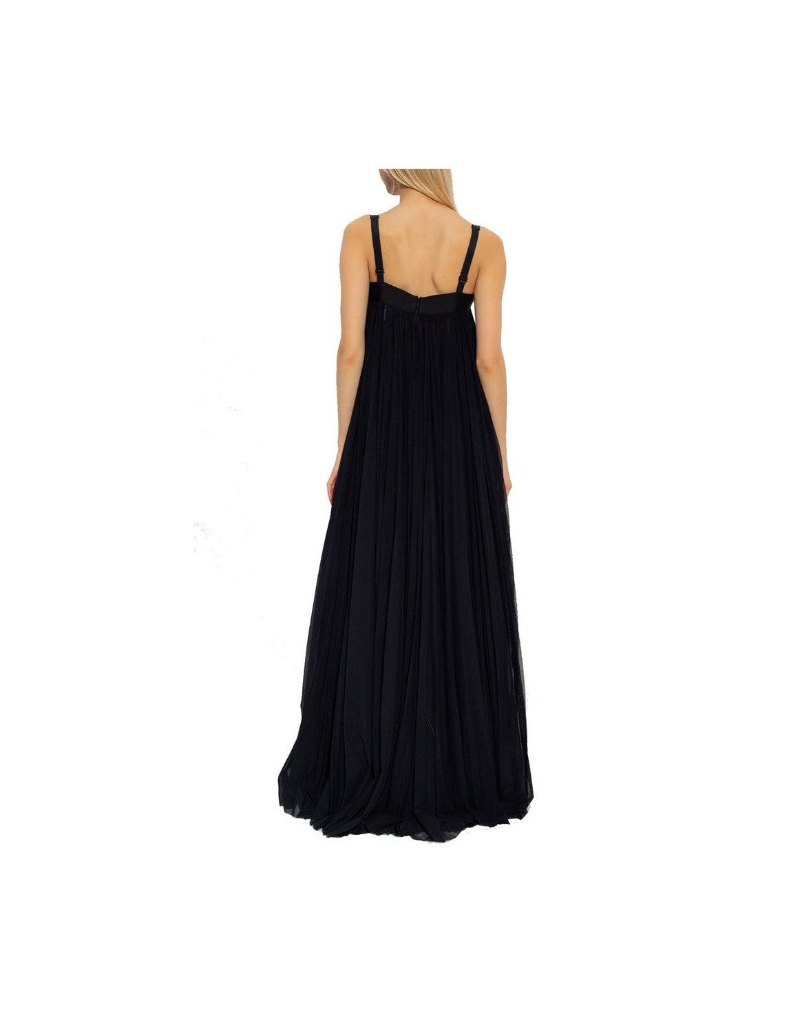 Dolce & Gabbana Black Cotton Dress 
