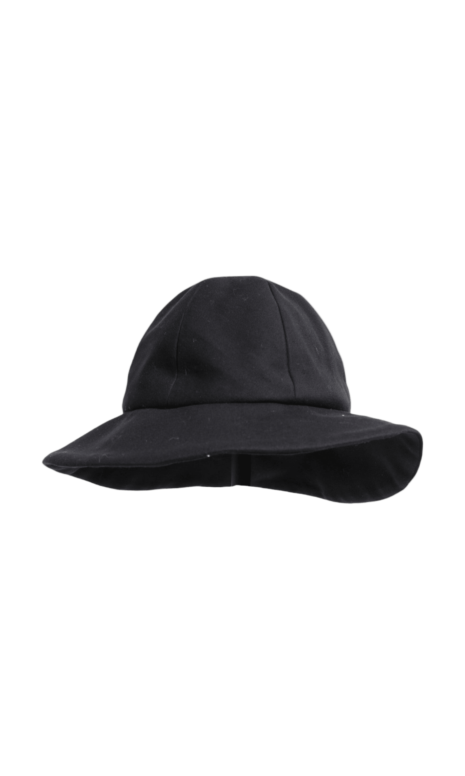 Dolce & Gabbana Black Cotton Wide Brim Bucket Hat Glam Steals