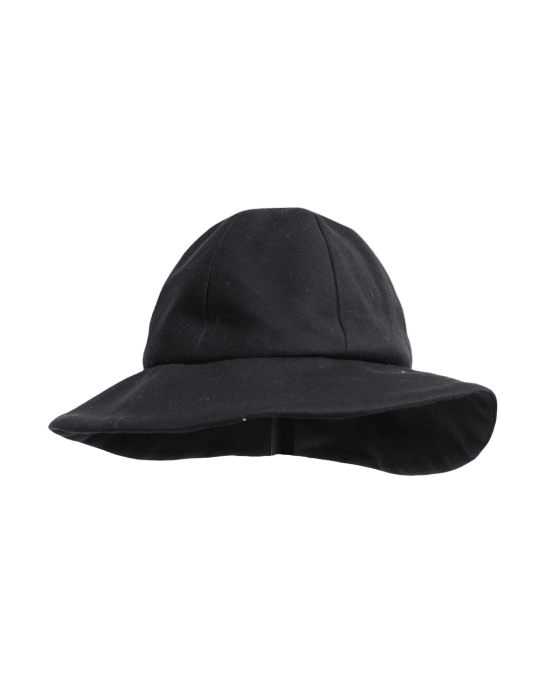 Dolce & Gabbana Black Cotton Wide Brim Bucket Hat Glam Steals