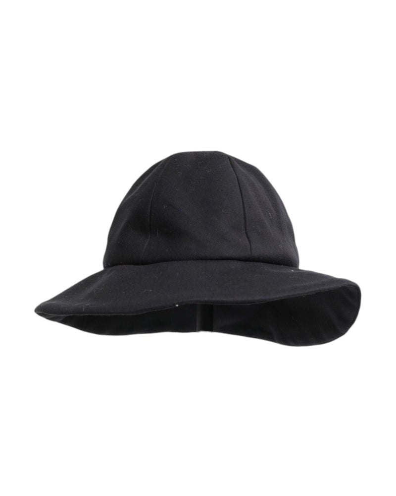 Dolce & Gabbana Black Cotton Wide Brim Bucket Hat Glam Steals