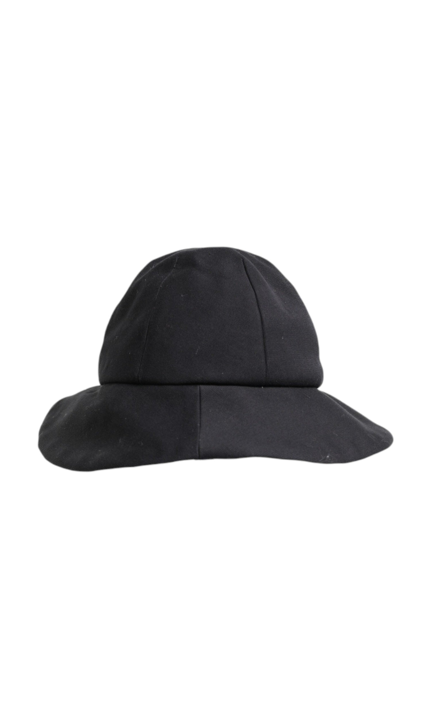 Dolce & Gabbana Black Cotton Wide Brim Bucket Hat Glam Steals