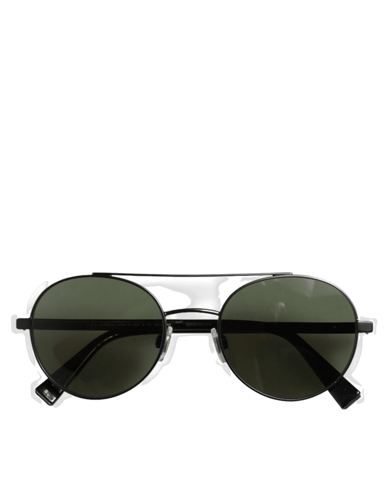 Dolce & Black Gabbana Dg2245 Matte Steel Frame Lens Sunglasses Glam Steals