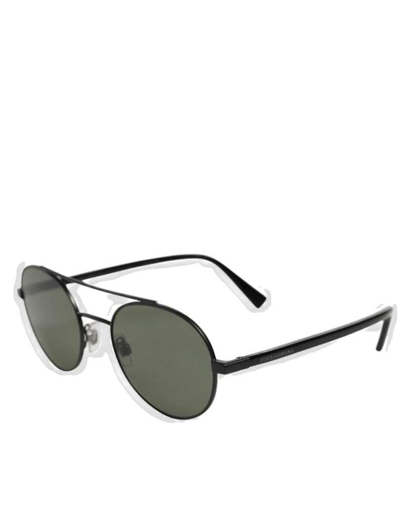 Dolce & Black Gabbana Dg2245 Matte Steel Frame Lens Sunglasses Glam Steals