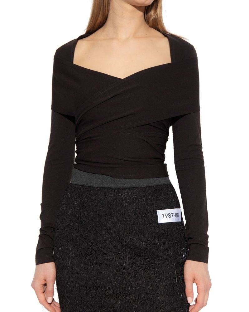 Dolce & Gabbana Black Elastane Tank Top Glam Steals