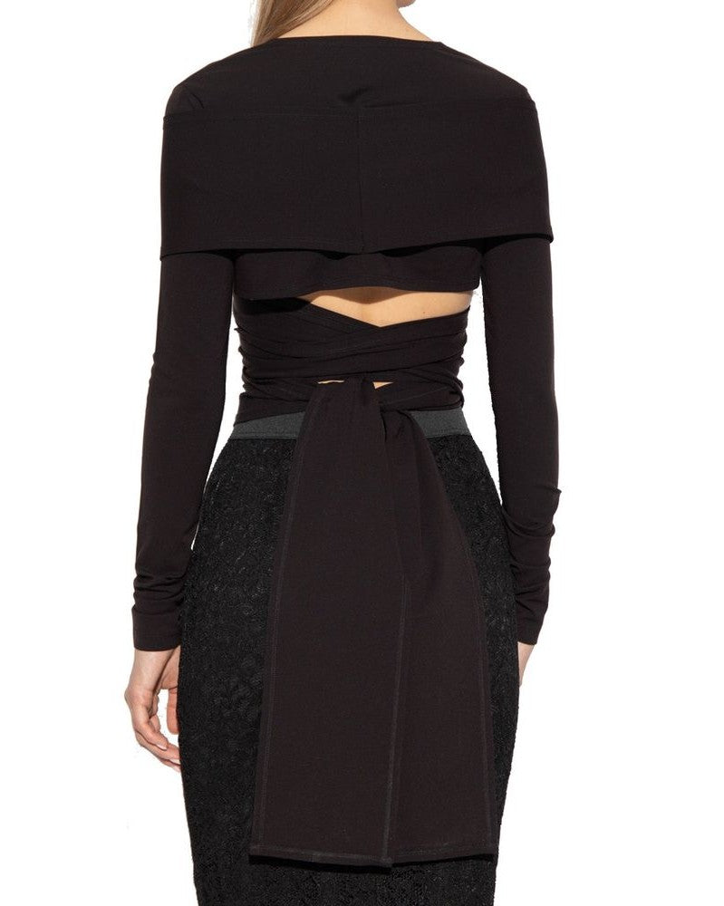 Dolce & Gabbana Black Elastane Tank Top Glam Steals