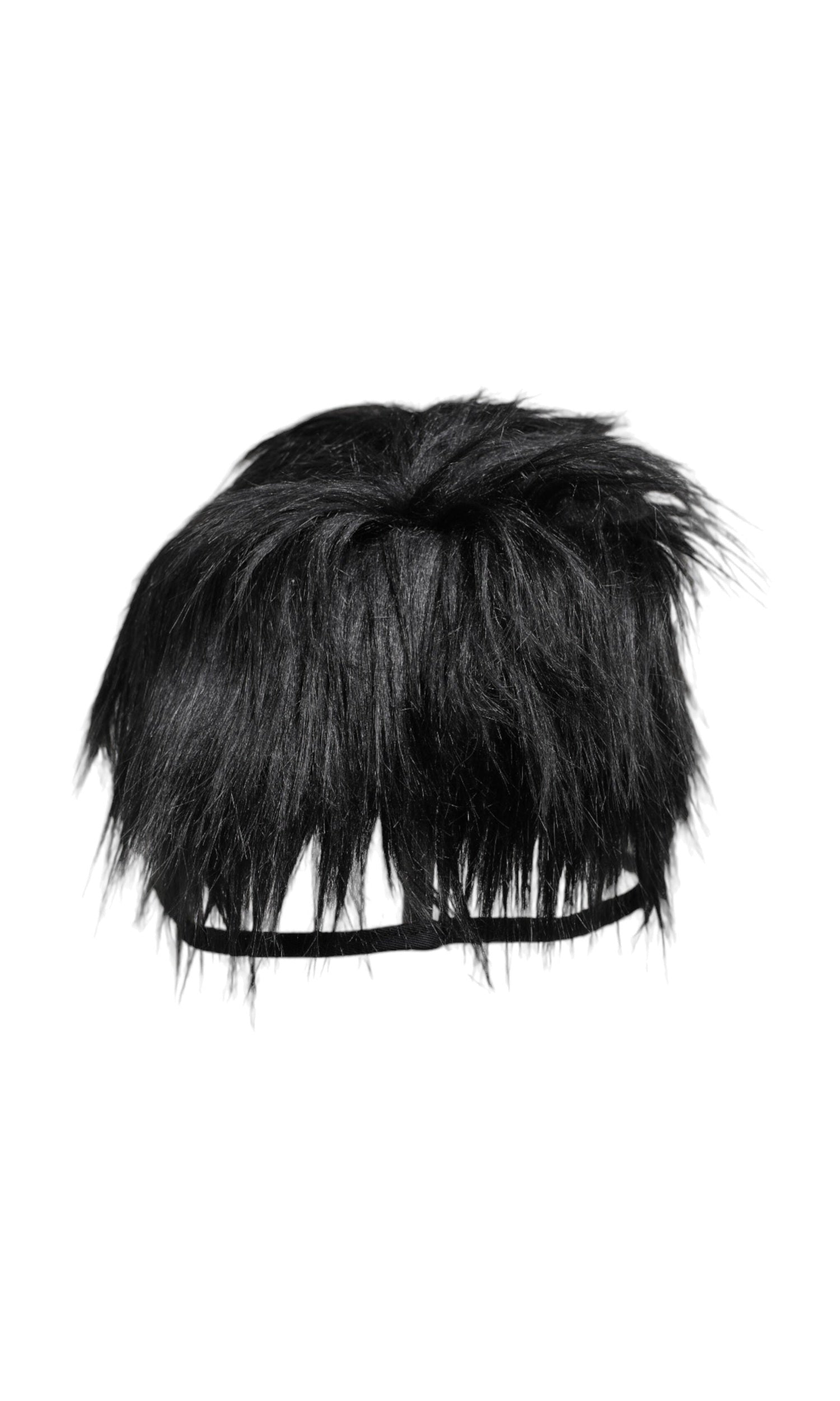 Dolce & Gabbana Black Faux Fur Bucket Hat Glam Steals