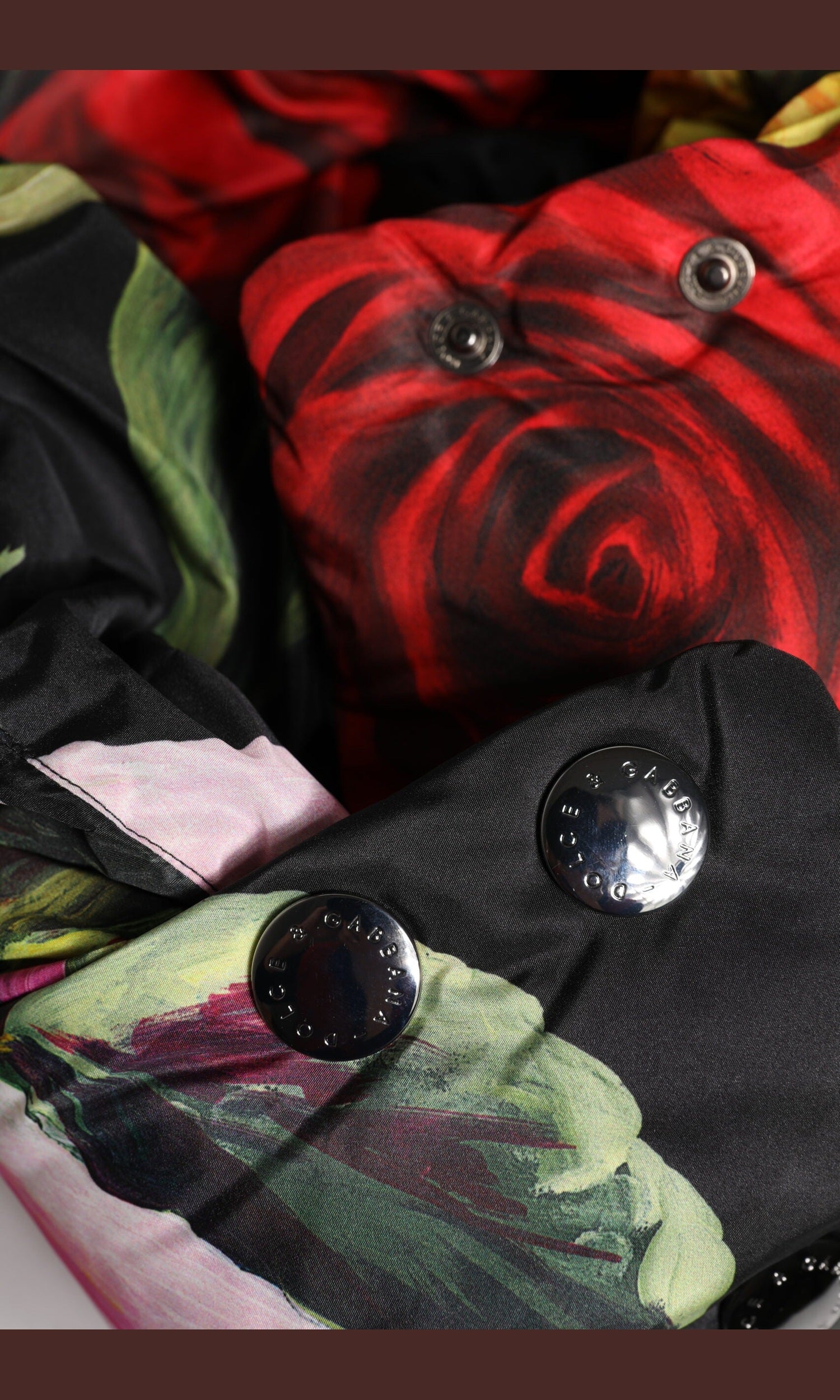 Dolce & Gabbana Black Floral Print Whole Head Wrap Hat Glam Steals