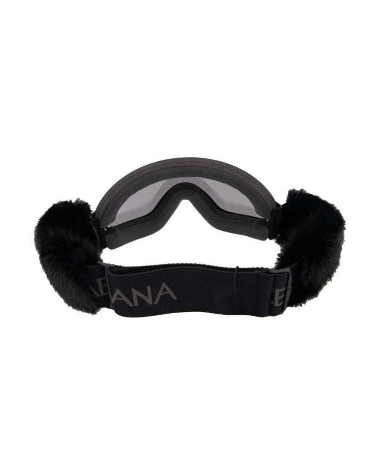 Dolce & Gabbana Black Fur Sunglasses 