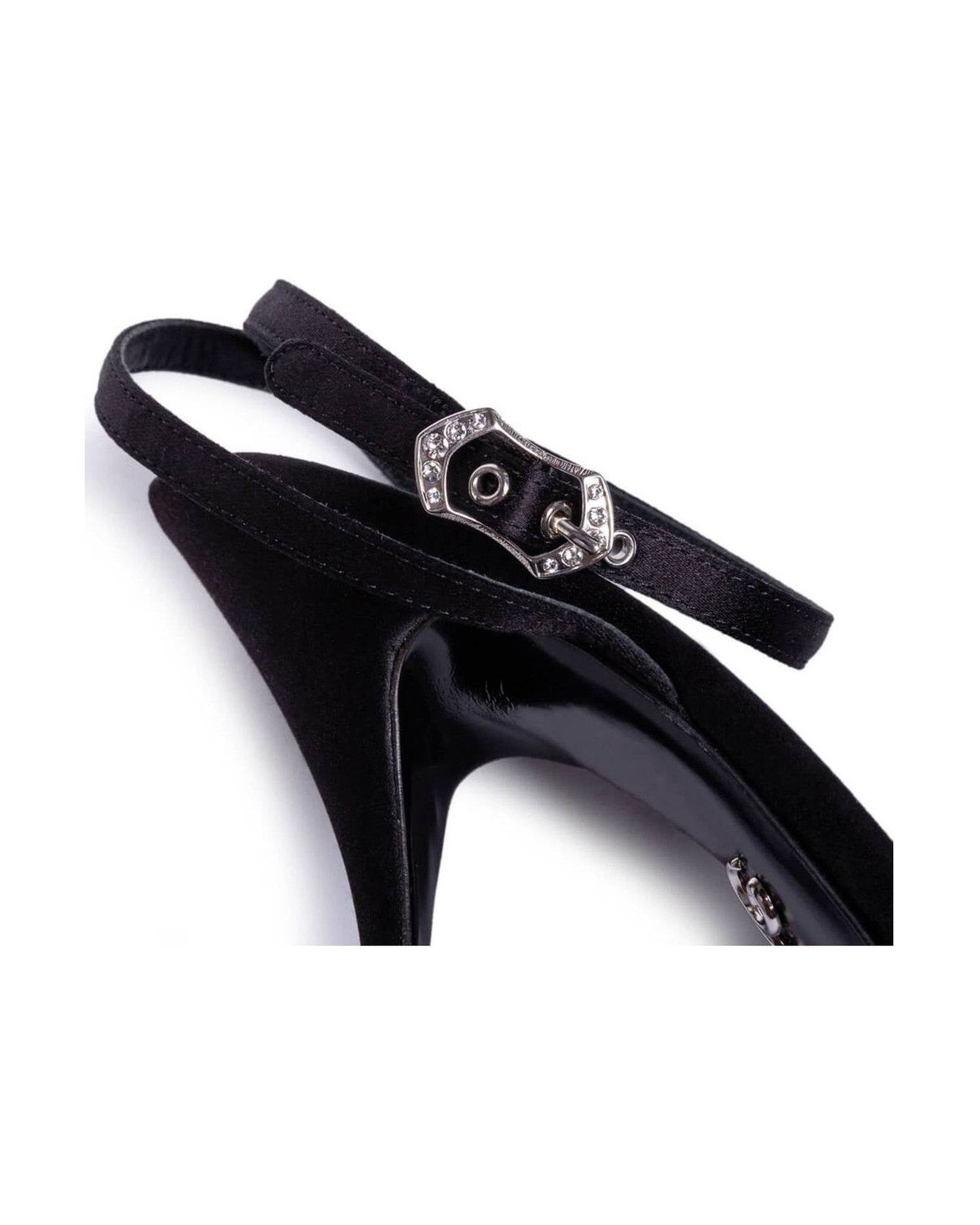 Dolce & Gabbana Black Goatskin Sandals Glam Steals