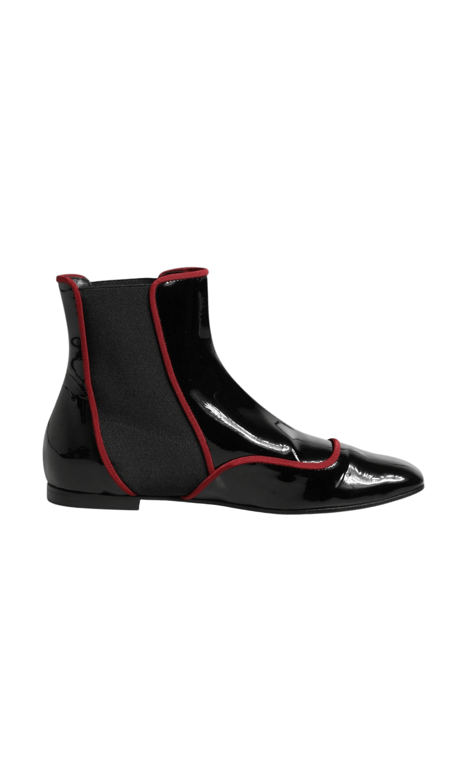 Dolce & Gabbana Black Jackie Buttoned Chelsea Boots Shoes Glam Steals