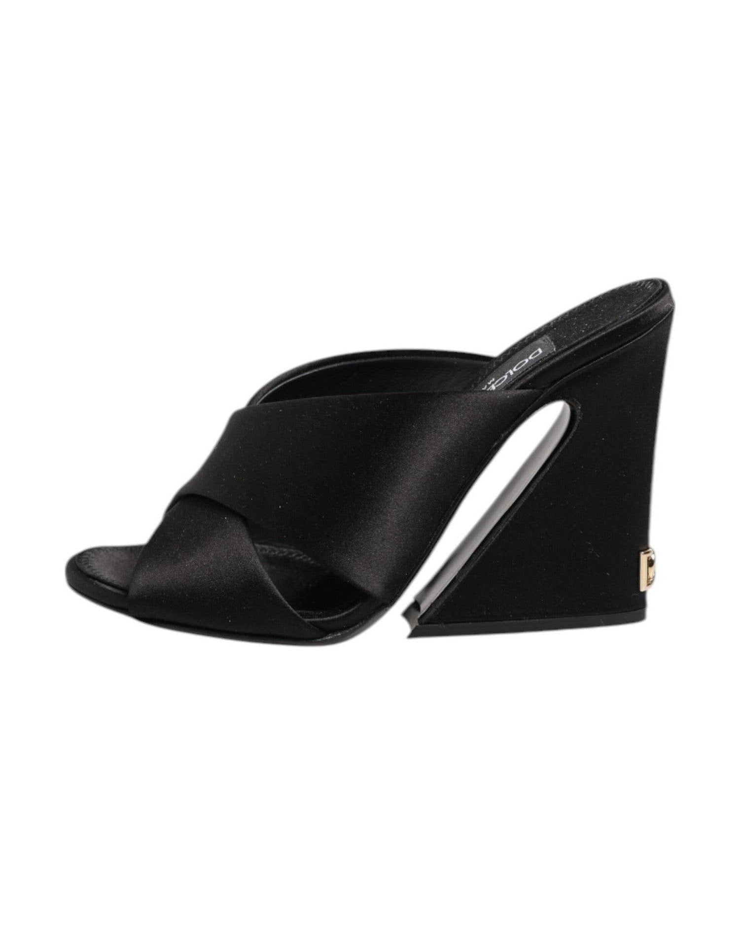 Dolce & Gabbana Black Keira Baroque High Heel Sandals Shoes Heels