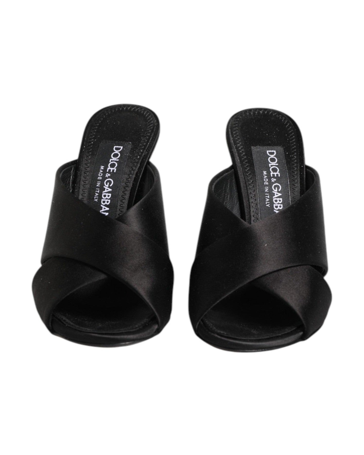 Dolce & Gabbana Black Keira Baroque High Heel Sandals Shoes Glam Steals