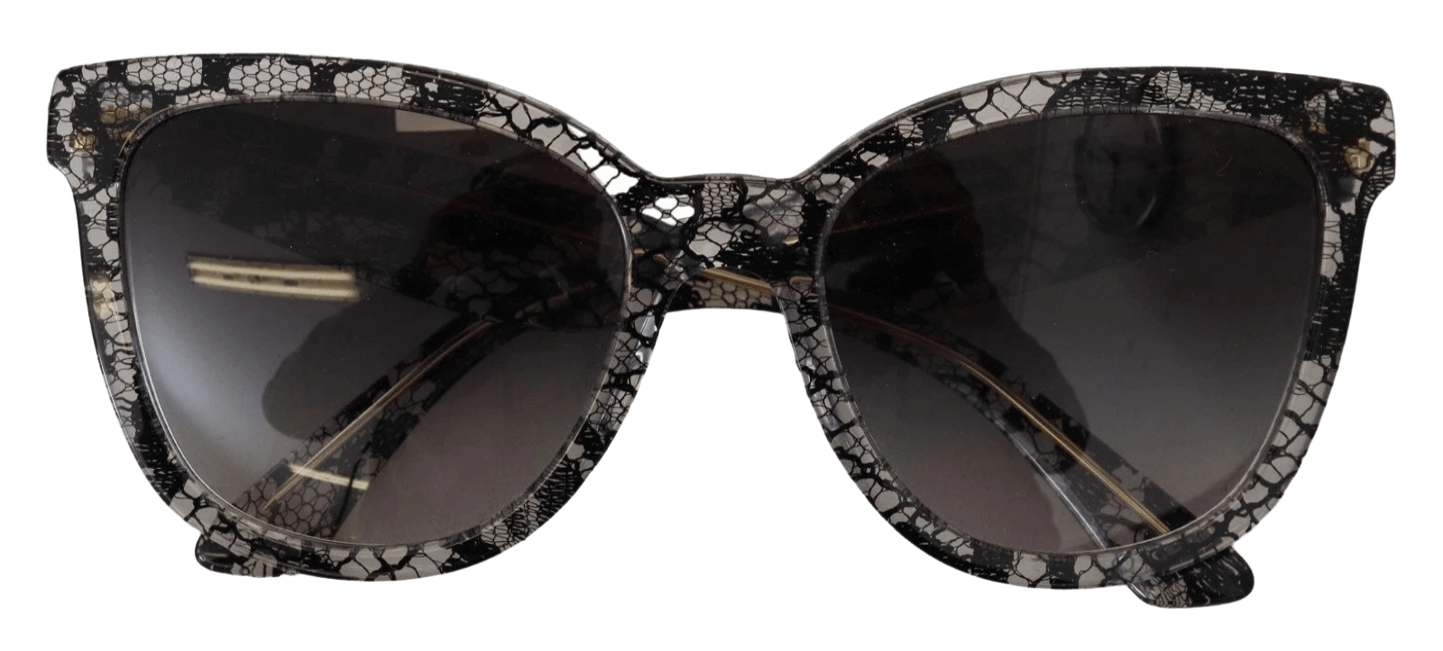 Dolce & Gabbana Black Lace Dg4190 Acetate Crystal Round Sunglasses Glam Steals