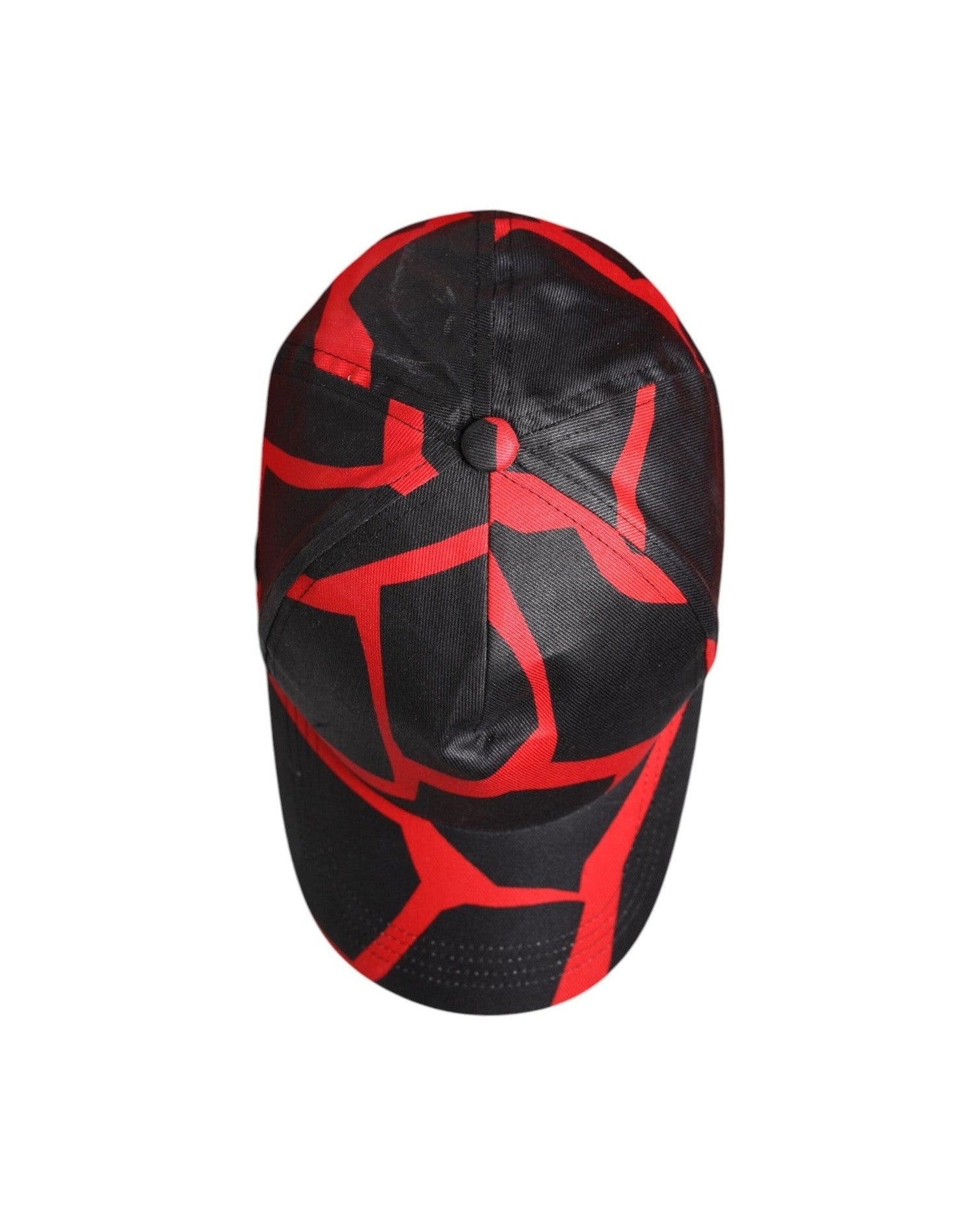 Dolce & Gabbana Black Lace Red Tulle Cotton Baseball Cap Glam Steals