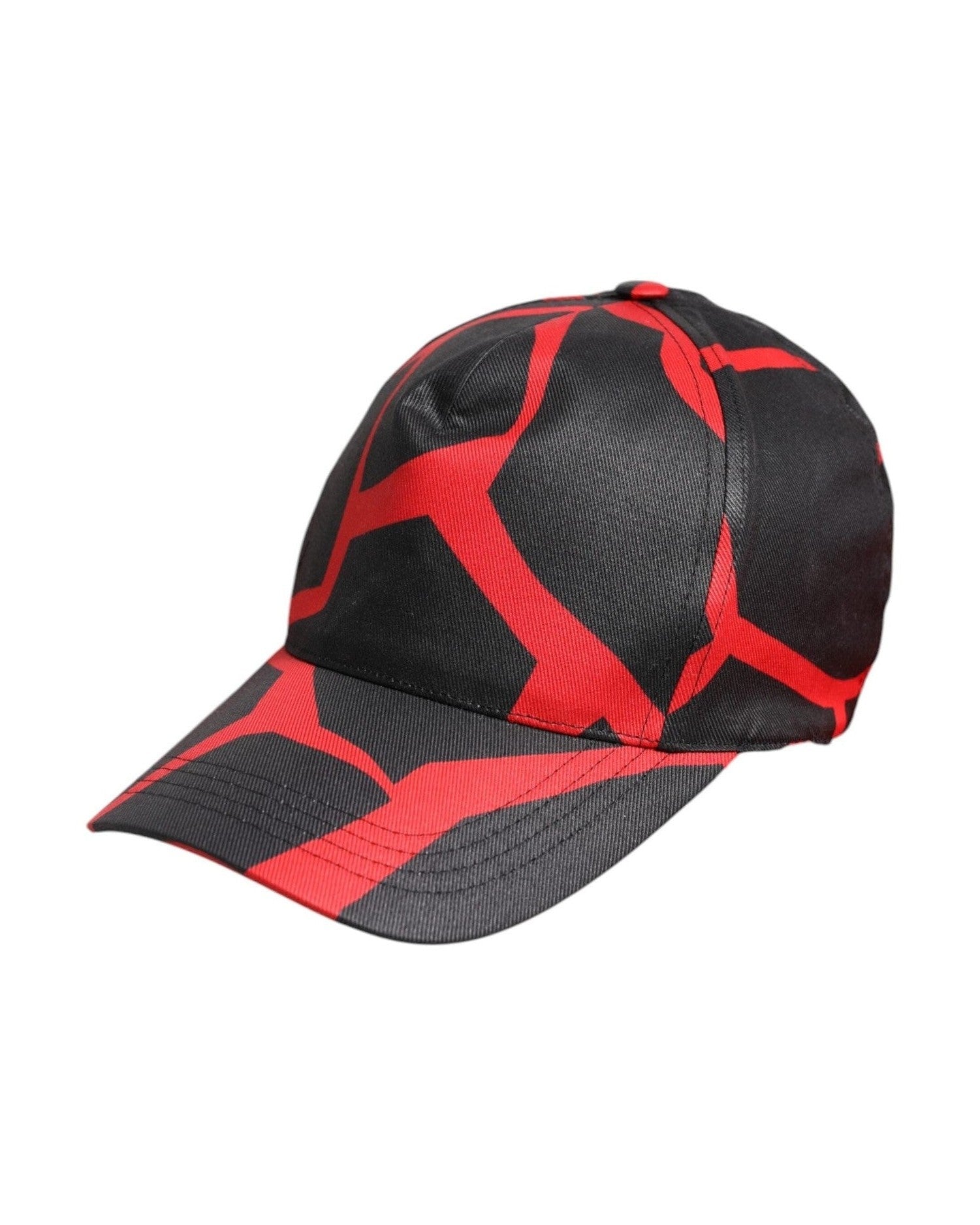 Dolce & Gabbana Black Lace Red Tulle Cotton Baseball Cap Glam Steals