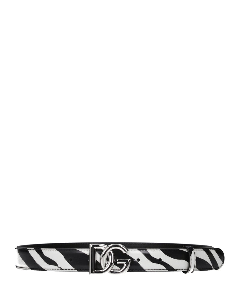 Dolce & Gabbana Black Leather Belts Glam Steals