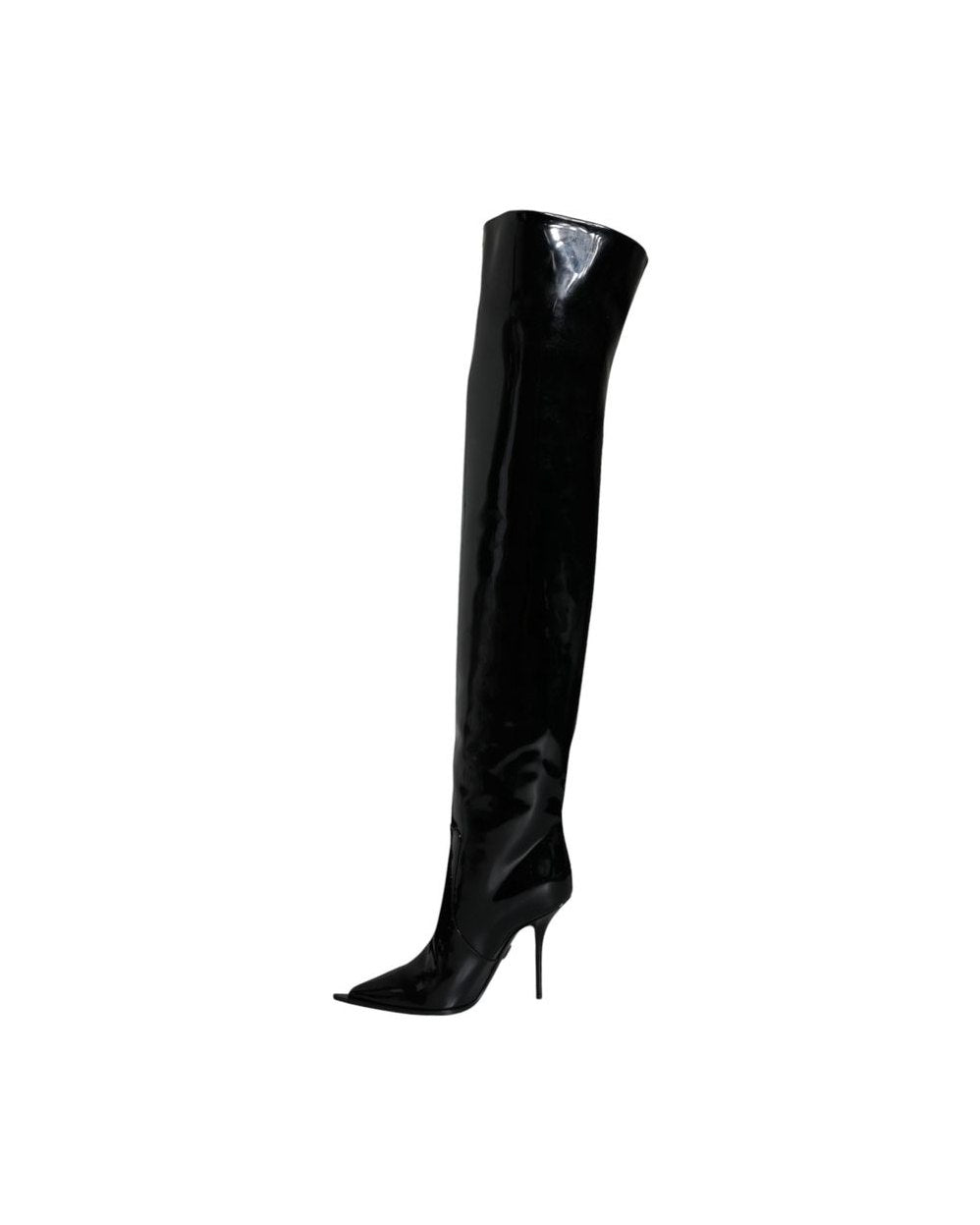 Dolce & Gabbana Black Leather Boots Glam Steals