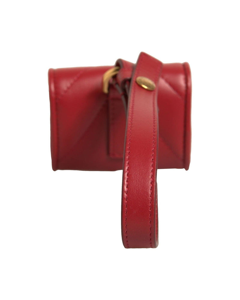 Dolce & Gabbana Leather Devotion Heart Strap Airpod Black Case Glam Steals