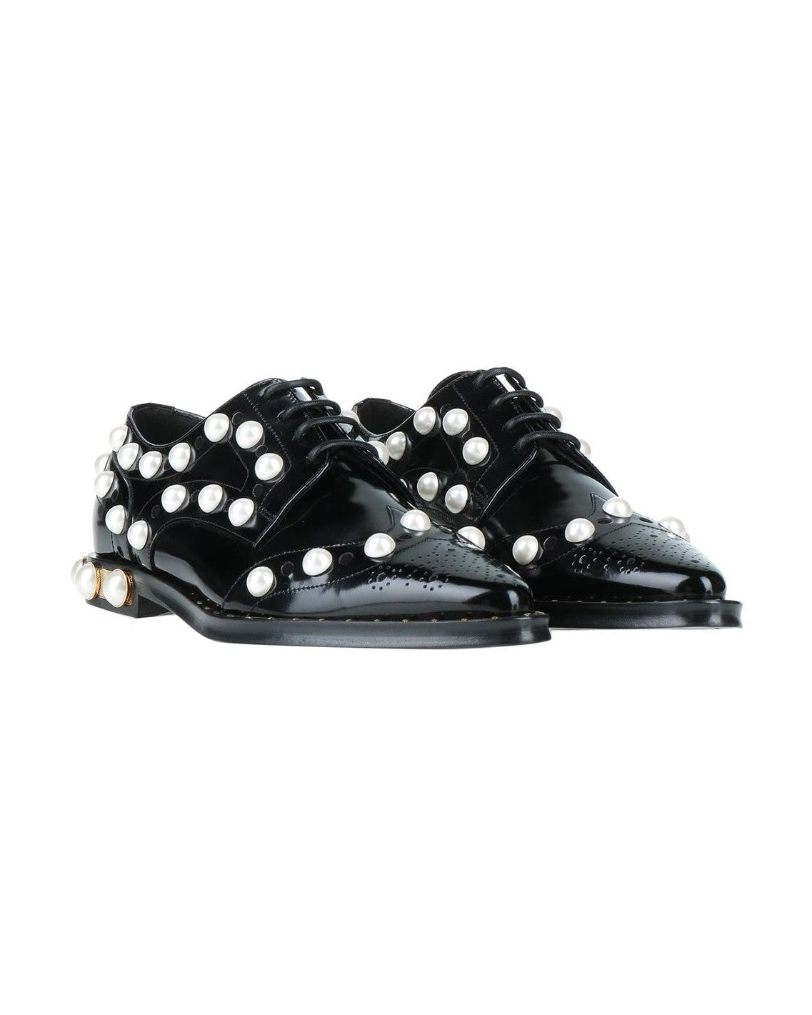 Dolce & Gabbana Black Leather Oxfords and Derby Glam Steals