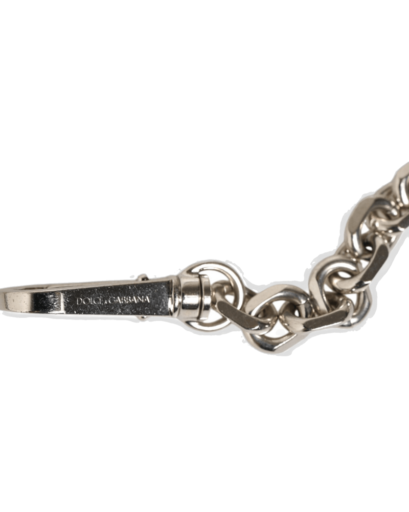 Dolce & Black Gabbana Leather Pearl Chain Bag Accessory Shoulder Strap Glam Steals