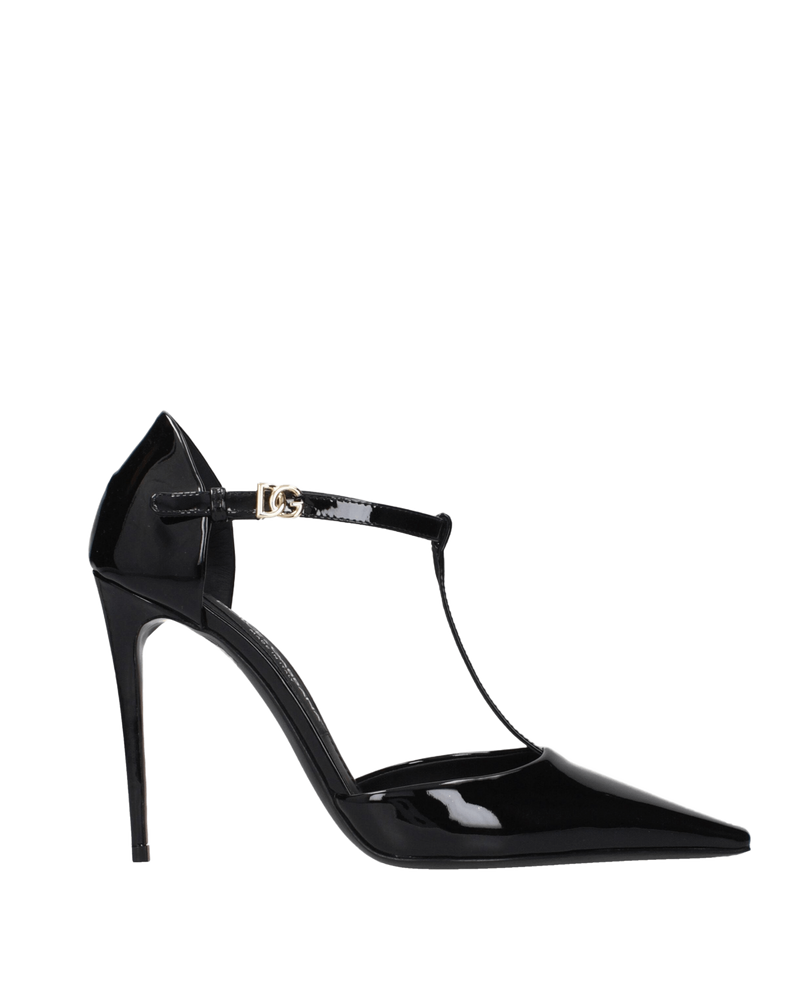 Dolce & Gabbana Black Leather Pumps Glam Steals