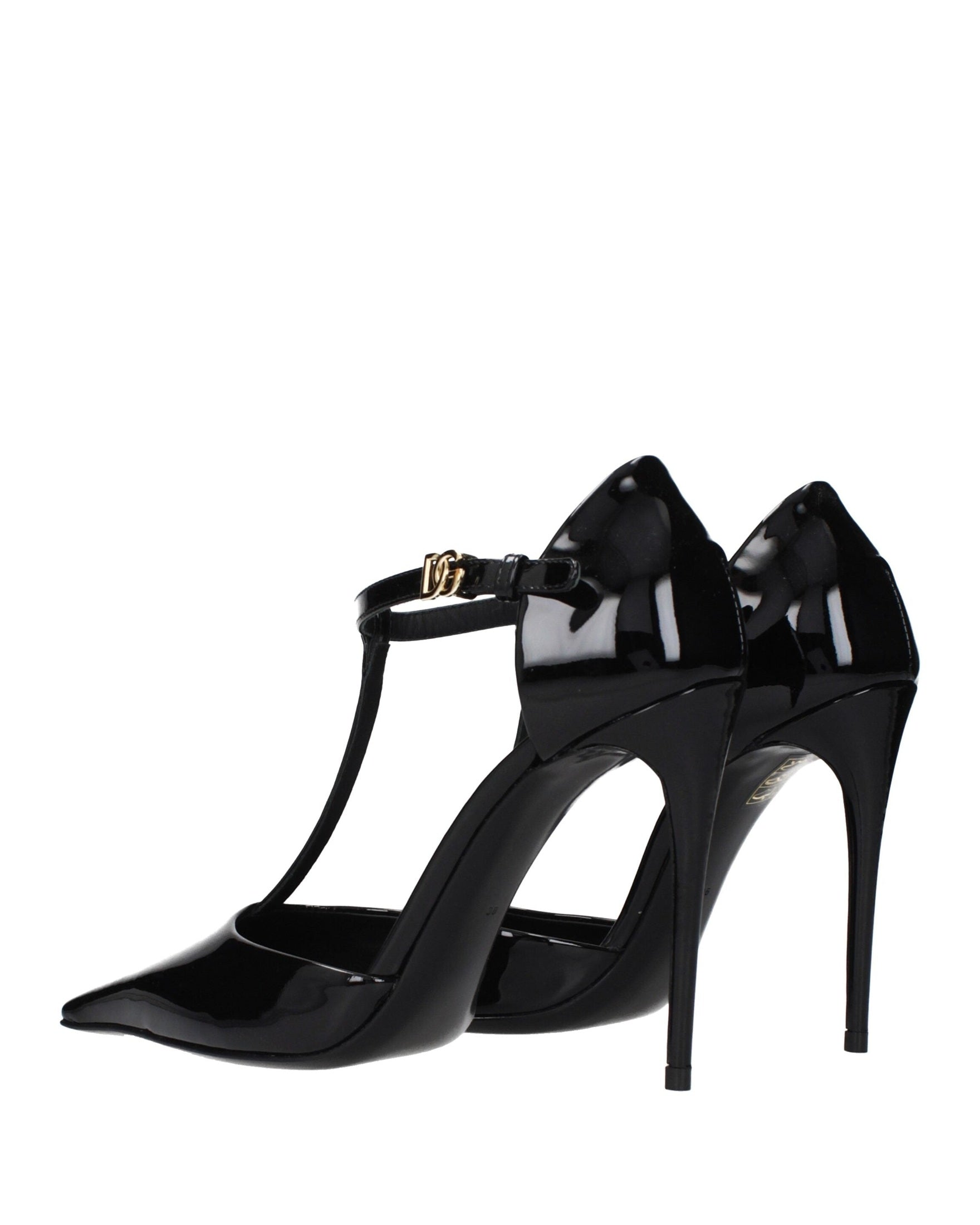 Dolce & Gabbana Black Leather Pumps Glam Steals