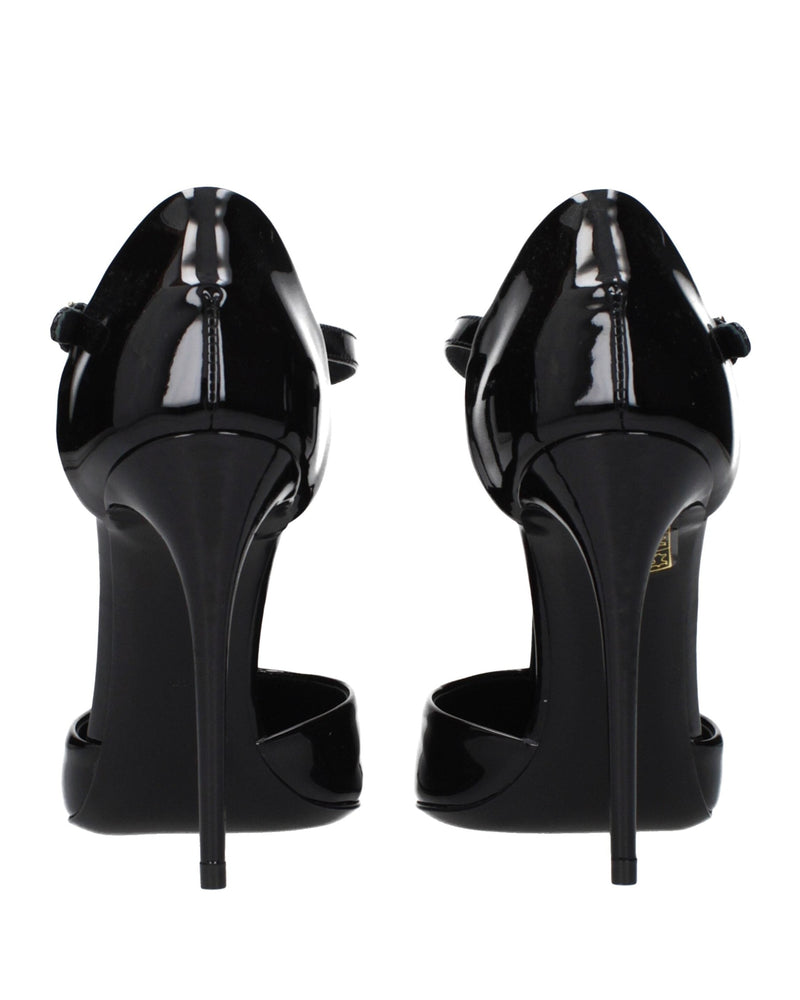 Dolce & Gabbana Black Leather Pumps Glam Steals